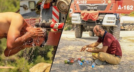 Alevlerle 220 saatlik savaşın kahramanları