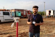 Azerbaycanlı gazetecinin meslek aşkı, balayını bırakıp Türkiye'ye yangına koştu