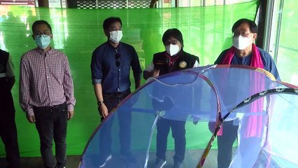 รมช.ประภัตร ดูความพร้อมศูนย์พักคอยพื้นที่อำเภอศรีประจันต์