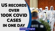 US records an average of 100k new Covid daily cases as Delta variant dominates | Oneindia News