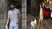 Ibrahim Ali Khan Snapped At Kareena Kapoor's House; Malaika Arora Was Spotted With Her Pet Outside