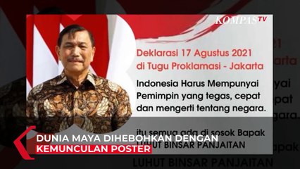 Ramai Soal Poster Luhut Mau Nyapres, Jubir Luhut : Pak Luhut Tidak Ada Niatan Mencalonkan Presiden