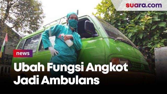 Kisah Tarko, Ubah Fungsi Angkot Jadi Ambulans Desa untuk Pasien Covid-19