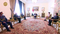 الرئيس عبد الفتاح السيسي يستقبل وزير الدفاع العراقي