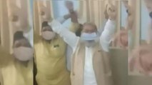 Neeraj wins Gold, Haryana Minister dances in happiness