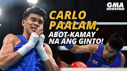 Carlo Paalam, abot-kamay na ang ginto! | GMA News Feed