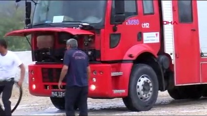 Antalya'da yağmur imdada böyle yetişti