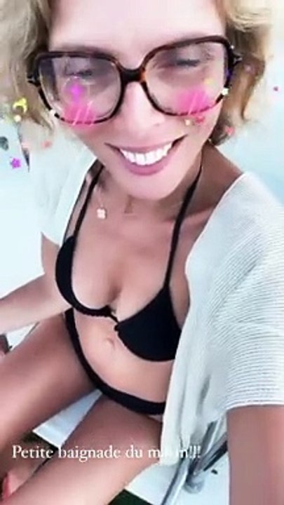 Sylvie Tellier partage ses vacances en famille sur Instagram, 7 août 2021.