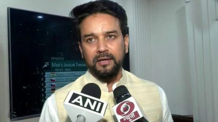 What Sports Minister said on Neeraj's Golden victory?