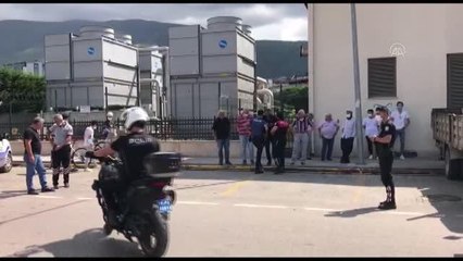 Bacağına kurşun isabet eden belediye temizlik işçisi yaralandı