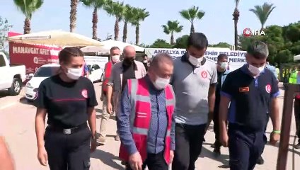 Başkan Böcek, kontrol amaçlı hastanede