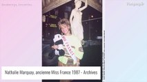 Nathalie Marquay méconnaissable il y a 35 ans : ces photos d'elle en Miss France qui étonnent