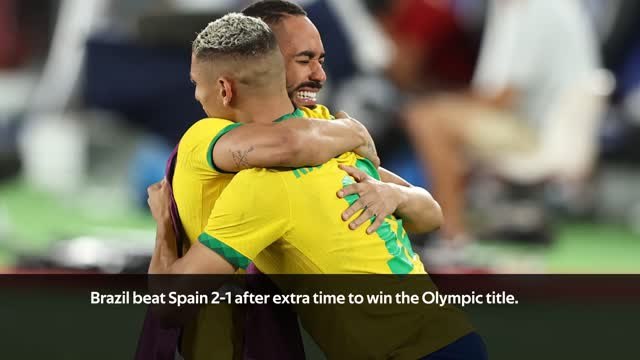 Brazil defend Olympic title in extra time