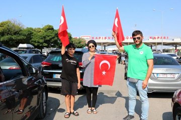 Kapıkule'de gurbetçi yoğunluğu