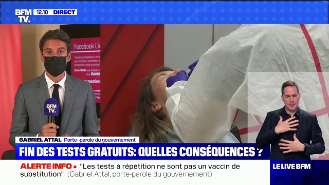 Gabriel Attal: Certains se font vacciner avec des doutes (...) mais surtout avec une grande responsabilité