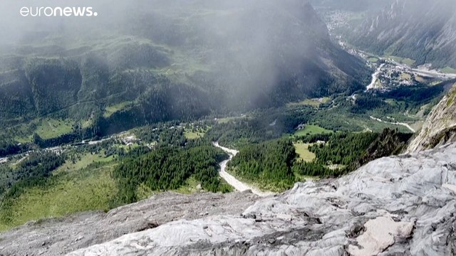 Alpes : le glacier de Planpincieux sous haute surveillance