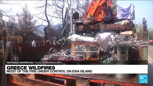 Greece fires largely contained as reconstruction begins