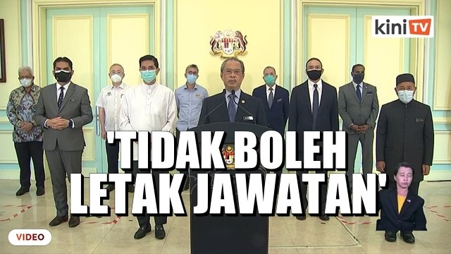 Saya tak boleh letak jawatan kerana tiada siapa ada majoriti - PM