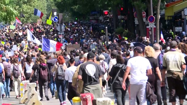 Pandémie : 4e week-end de manifestations contre le pass sanitaire en France
