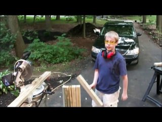 How To Build a Tree House Ladder