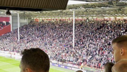 Blades fans back at Bramall Lane at last