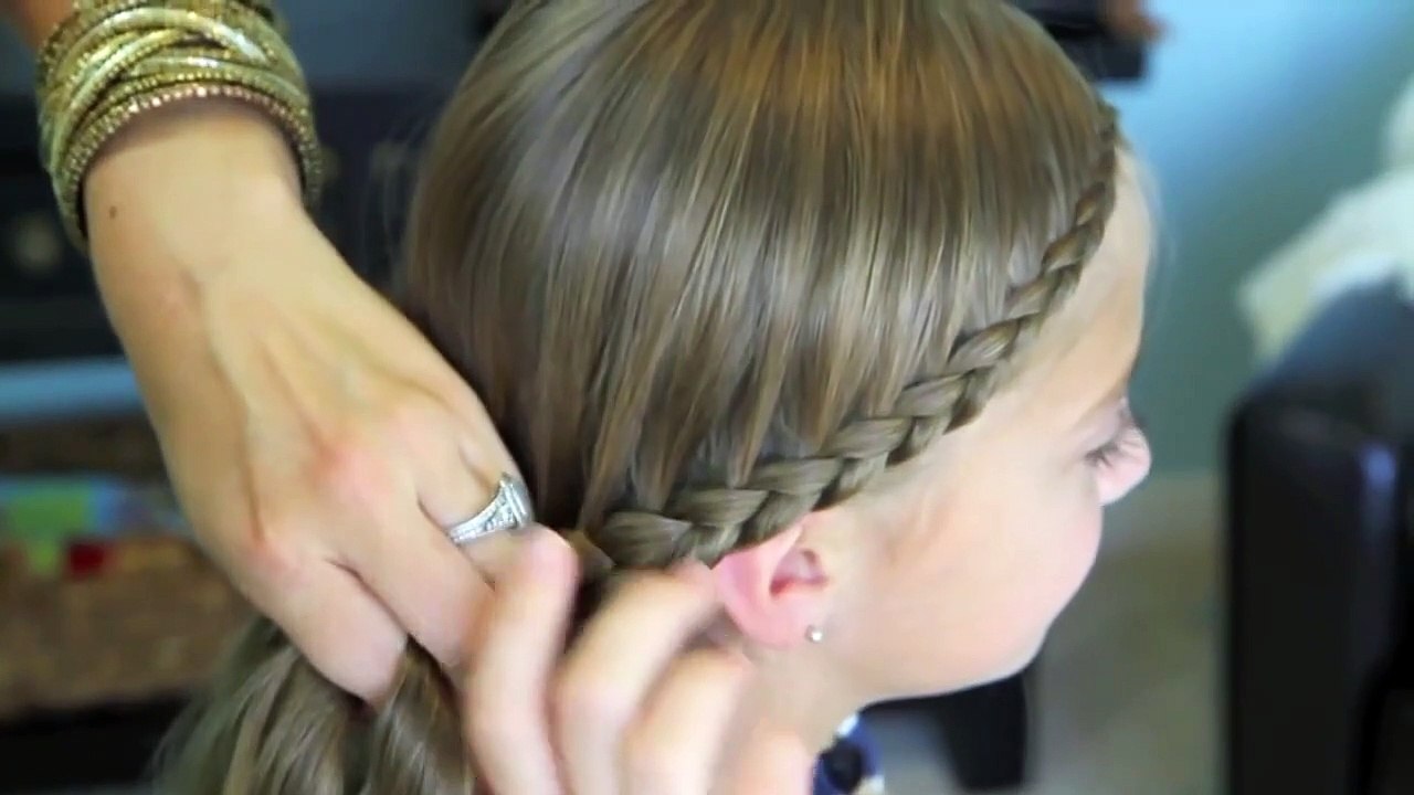 Double Lace into Side Braid   Rihanna Braid   Cute Girls Hairstyles