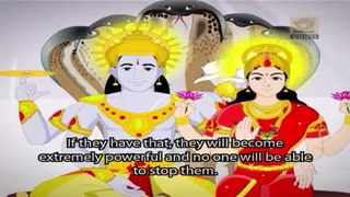 Lord Vishnu - The Savior of the Heavens - (Full Story - Animated) - Stories for Children