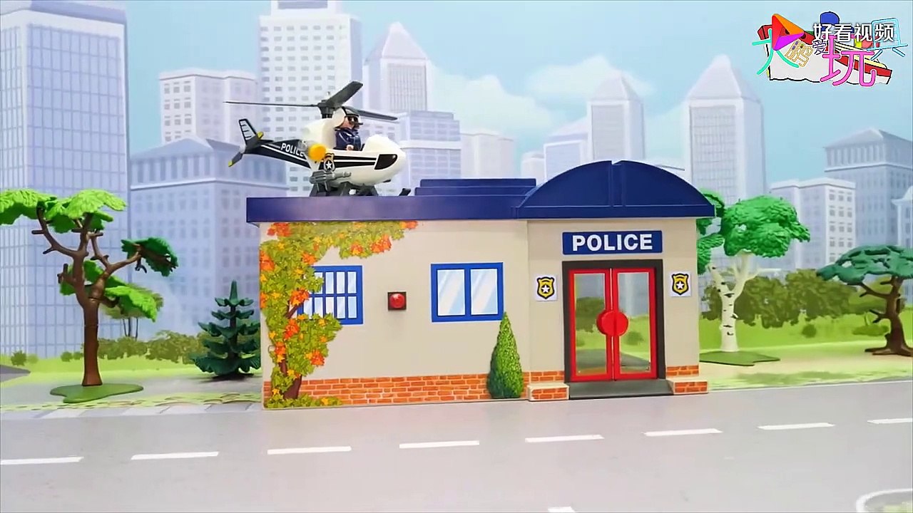 The police chased a red pickup truck and almost hit a kid in the playground!