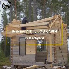 how to build a tiny house in backyard I From start to finish ​minecraf