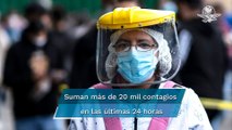 México registra 20 mil 018 casos por Covid en 24 horas; supera las 244 mil muertes