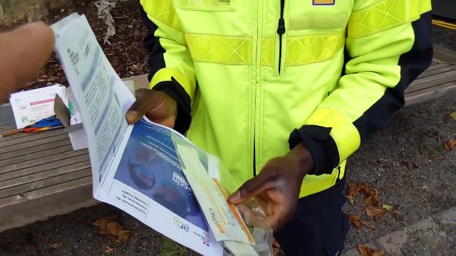 Brumath sensibilisation et explications du la Covid Cours du château