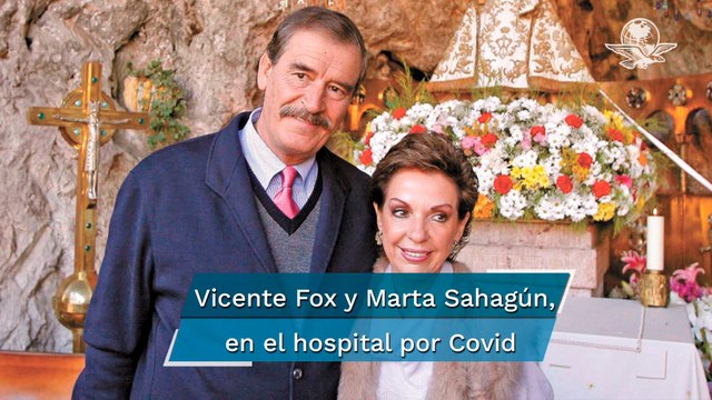 Vicente Fox y Marta Sahagún positivos a Covid, reportan medios locales
