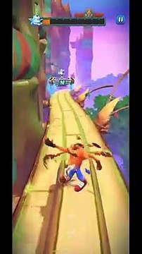 Frosty Fake Crash Battle Run Gameplay On The Great Gate - Crash Bandicoot: On The Run!