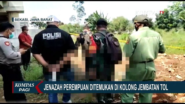 Temuan Jenazah Perempuan di Kolong Jembatan Tol Jati Karya, Diduga Korban Pembunuhan