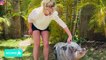 Britney Spears Delighted To Pet Pot-Bellied Pig In Hawaii