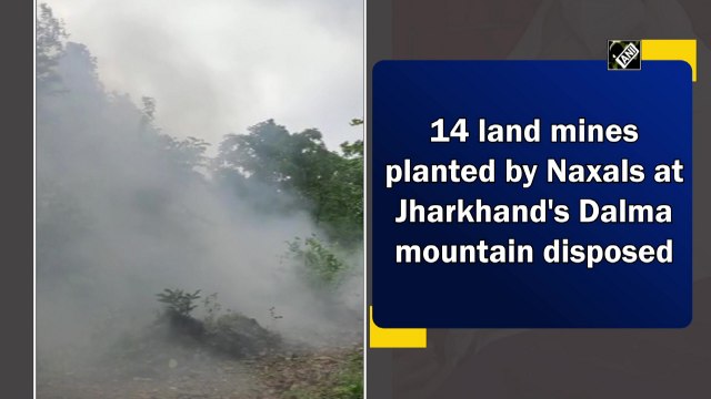 14 land mines planted by Naxals at Jharkhand's Dalma mountain disposed
