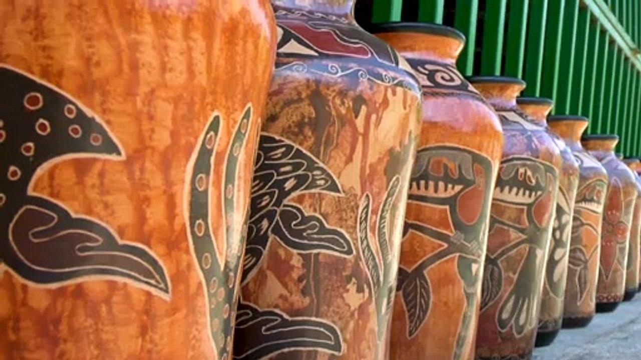 Töpfereihandwerk in Costa Rica