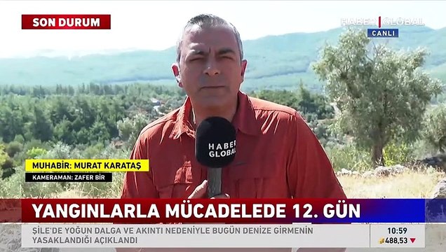 Orman yangınlarında son durum! Alevlerle mücadele sürüyor