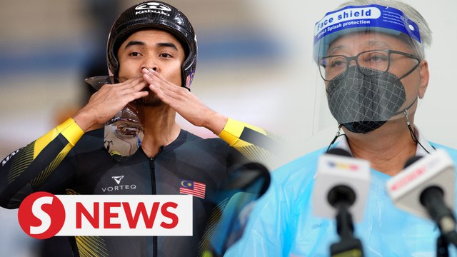 Ismail Sabri congratulates Azizulhasni for winning silver medal at Tokyo Olympics