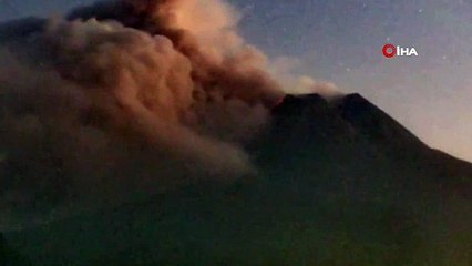 - Endonezya’daki Merapi Yanardağı harekete geçti