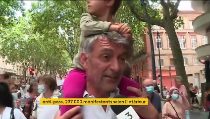 Pass sanitaire : un quatrième samedi consécutif de mobilisation aux quatre coins de France