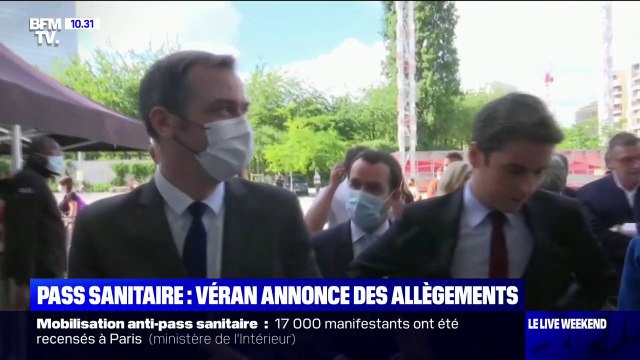 Pass sanitaire: Olivier Véran annonce qu'un dépistage négatif sera valable 72h pour les non-vaccinés