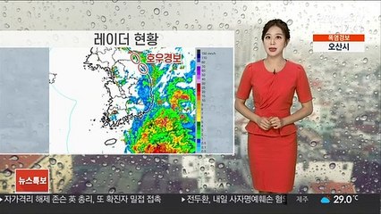 [날씨] 태풍 루핏 북상…내일까지 영동·영남 250mm↑ 폭우