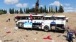 Balıkesir’de 15 kişiye mezar olan otobüs ve kaza yeri böyle görüntülendi