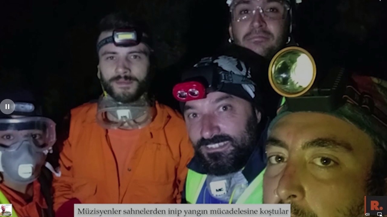 Müzisyenler sahnelerden inip yangın mücadelesine koştu: Her yer, sağımız, solumuz yanıyordu, duramazdık