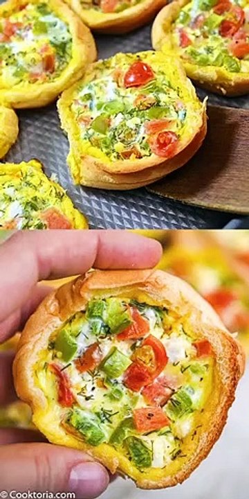 How to make vegetable egg cups