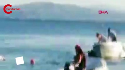 Denizde korkunç olay! Yüzerken canından oldu