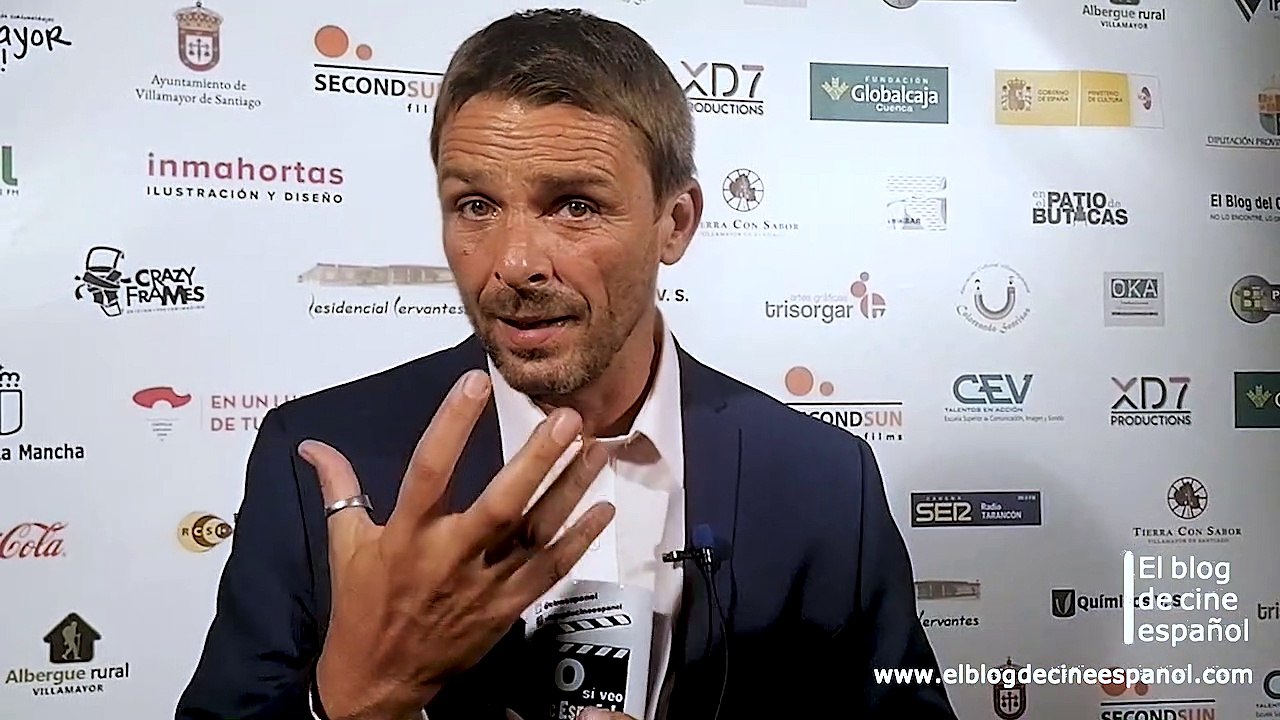 Entrevista a Luis Mottola, conocido actor, y presentador oficial del Festival Europeo de Cortometrajes Villamayor de Cine