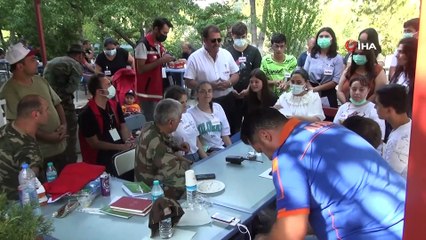 Azerbaycanlı Ateş savaşçılarına ‘Duygulandıran mektuplar’