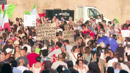 Download Video: Novas regras sanitárias geram protestos na Europa